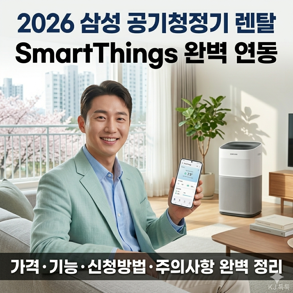 삼성 공기청정기 렌탈 완벽 정리 — 가격·기능·신청방법·주의사항