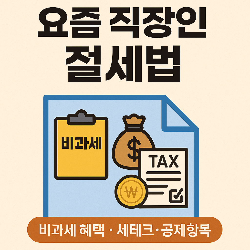 요즘 직장인 절세법 이미지