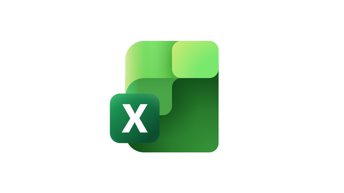 초록색 Microsoft Excel 로고