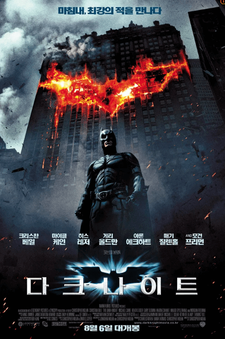 영화 다크 나이트 법학, 심리학, 철학