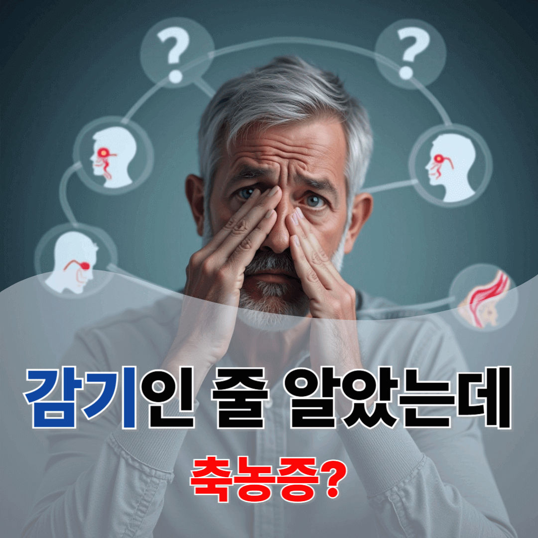 감기인 줄 알았는데 축농증? 아이가 보내는 이상 신호 6가지