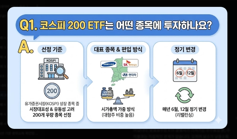 코스피200 ETF 전체 목록 [2026년] 운용보수&middot;순자산&middot;수익률 비교 및 목적별 추천