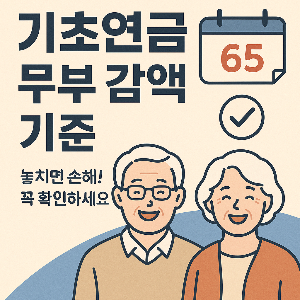 기초연금 부부 감액 기준
