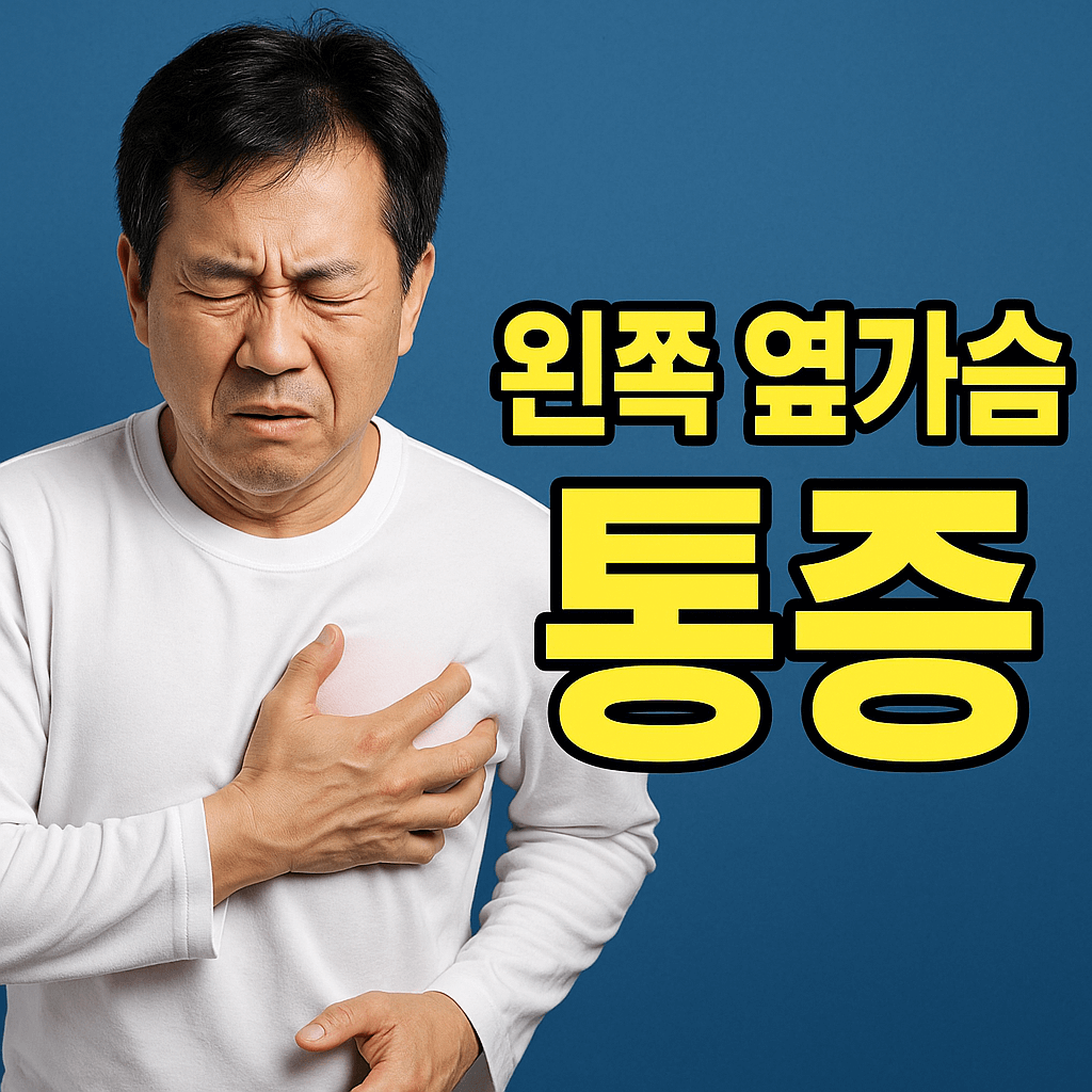 왼쪽 옆가슴 통증