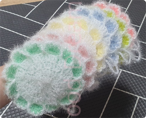 해바라기 평면수세미