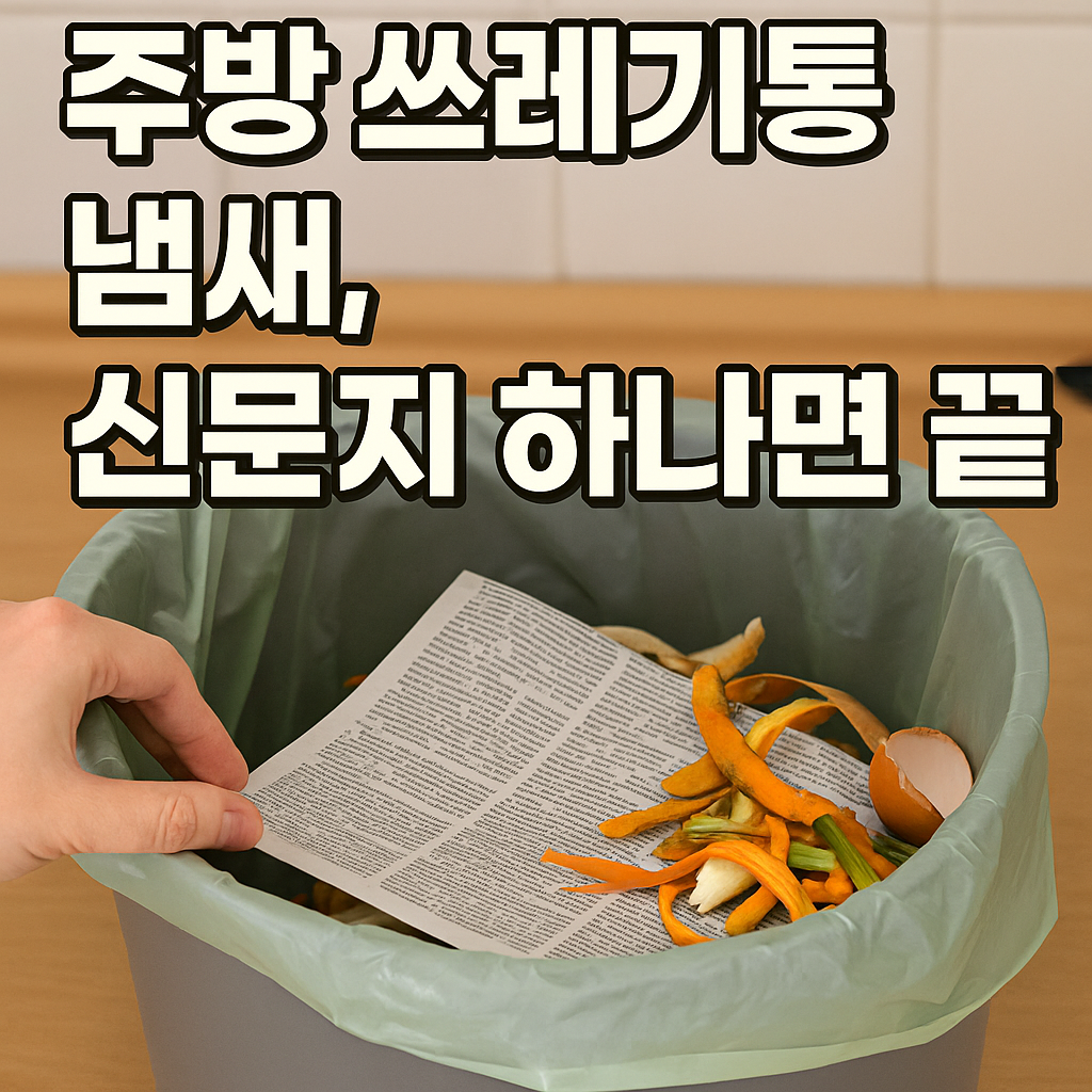 신문지 하나면 끝!