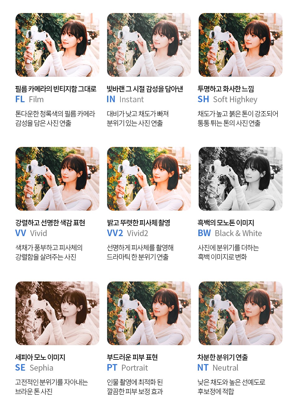 소니 나를 담는 브이로그 카메라 ZV-1F