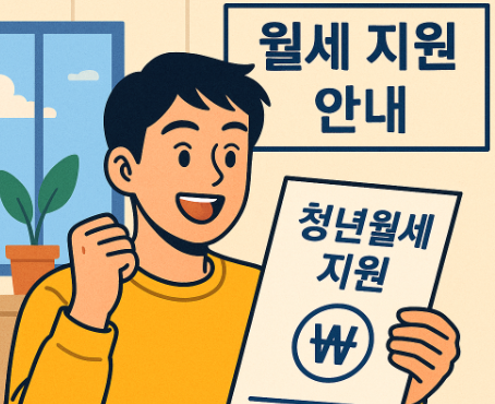 청년 월세 지원금 이미지