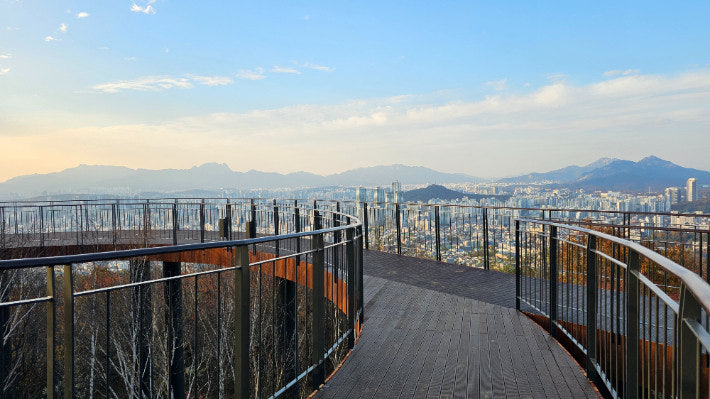 용마산 스카이워크 관련 사진첨부(출처:포토뉴스)