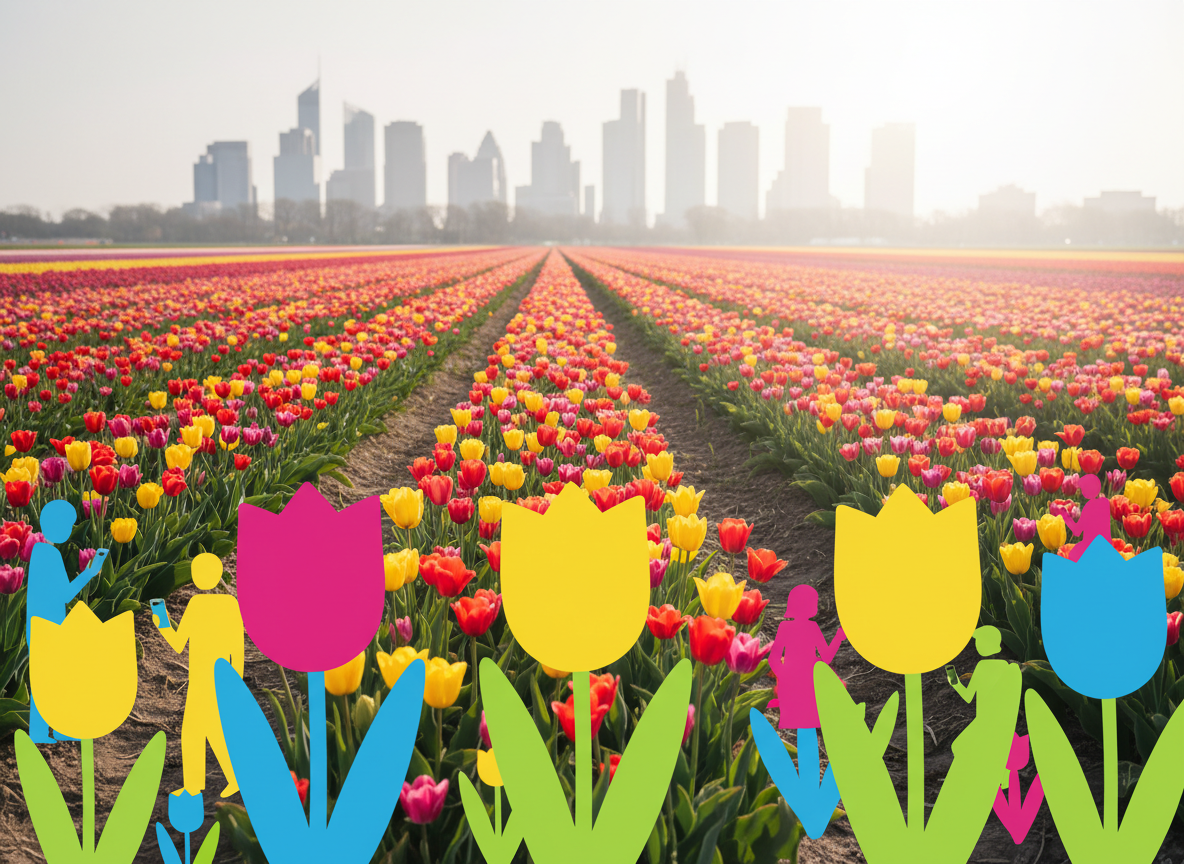 네덜란드 튤립 축제 큐켄호프 예약