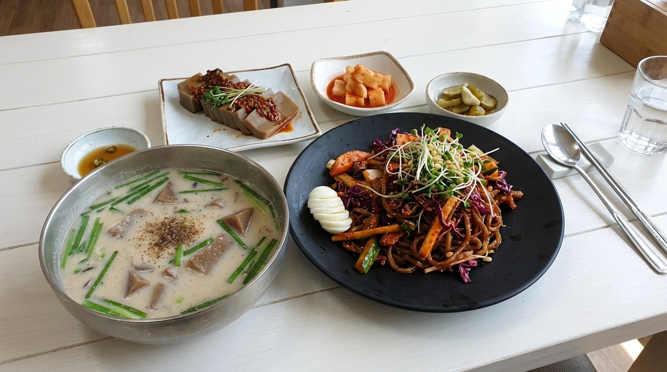 전현무계획3 용인맛집 <도토리 쟁반국수,도토리전> 위치