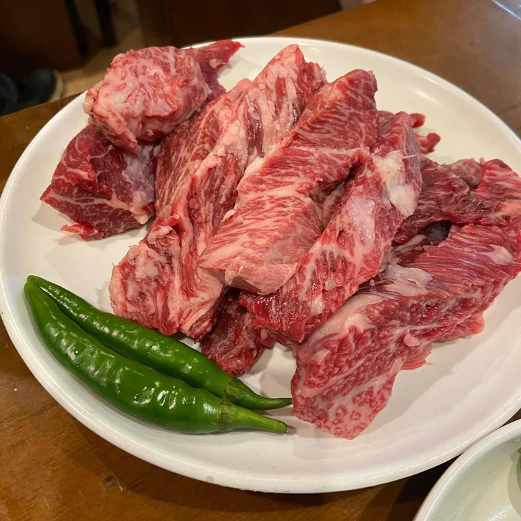 분당 야탑 한우집 '홍박사생고기'