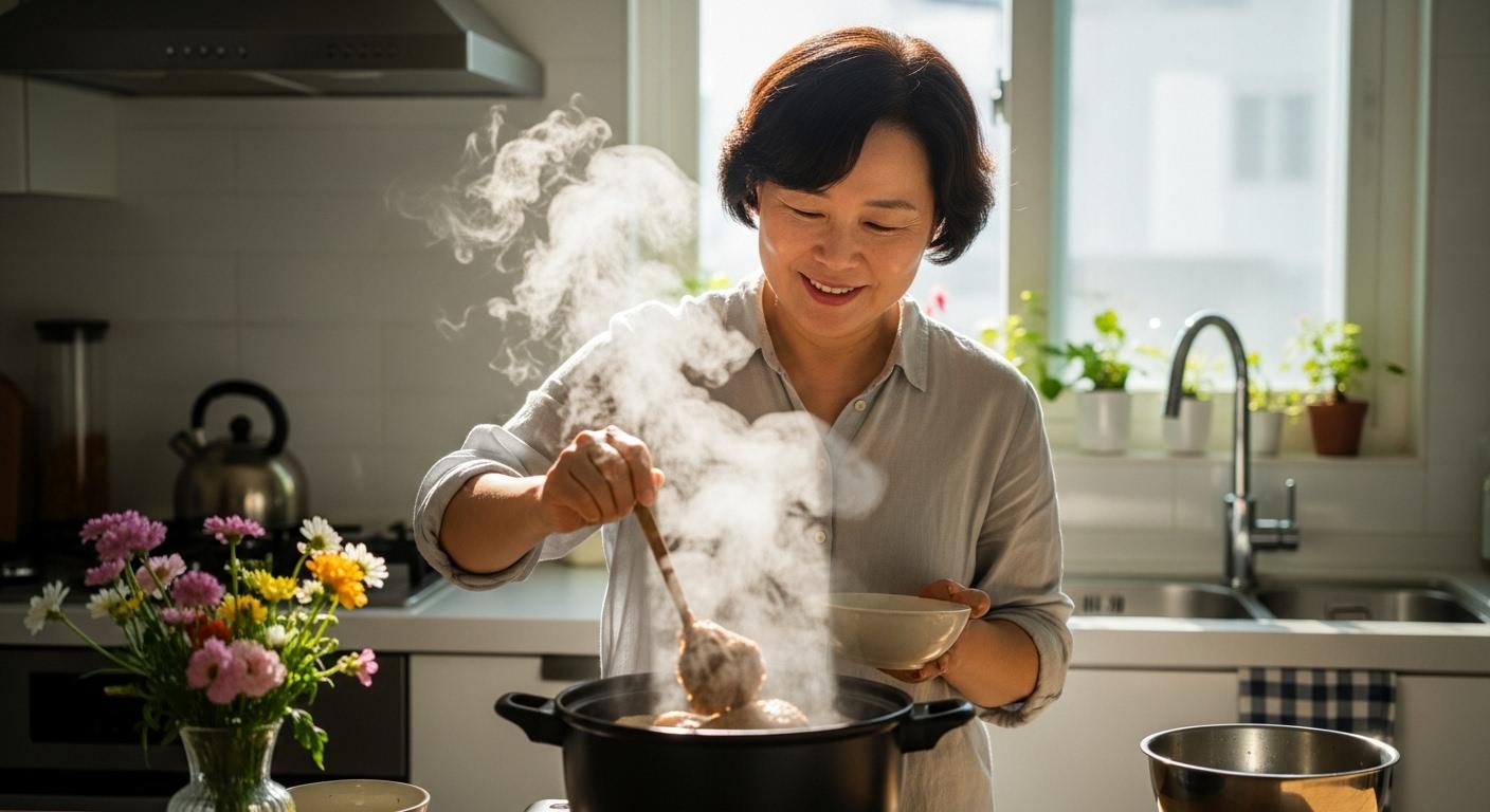 초복 삼계탕 끓이기