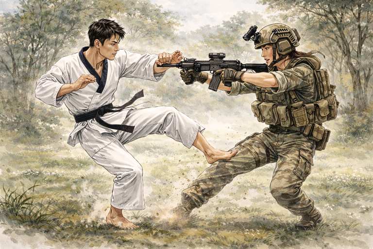 리듬 속 방어 흐름을 이용한 대응