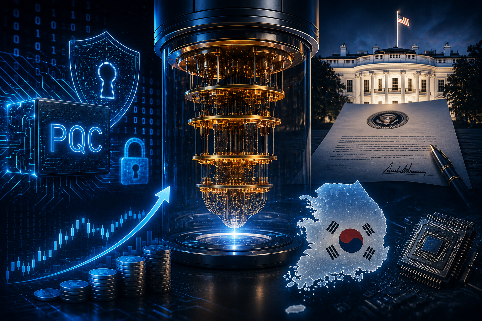 양자 컴퓨터 (PQC, 투자전략, 한국경쟁력)