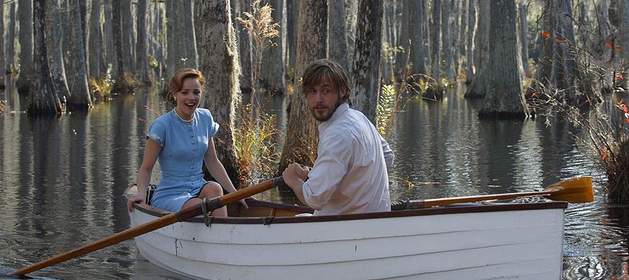 닉 카사베테스가 감독하고 니콜라스 스파크스의 소설을 바탕으로 한 &#39;노트북&#39;의 한 장면