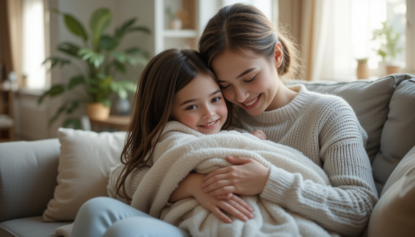 행복한 아이의 모습