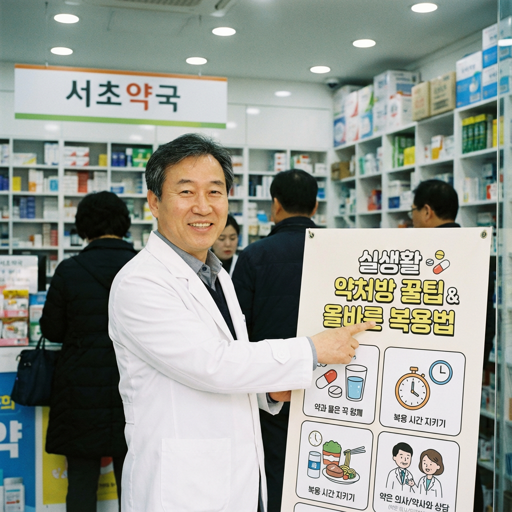 실생활 약처방 꿀팁과 올바른 복용법