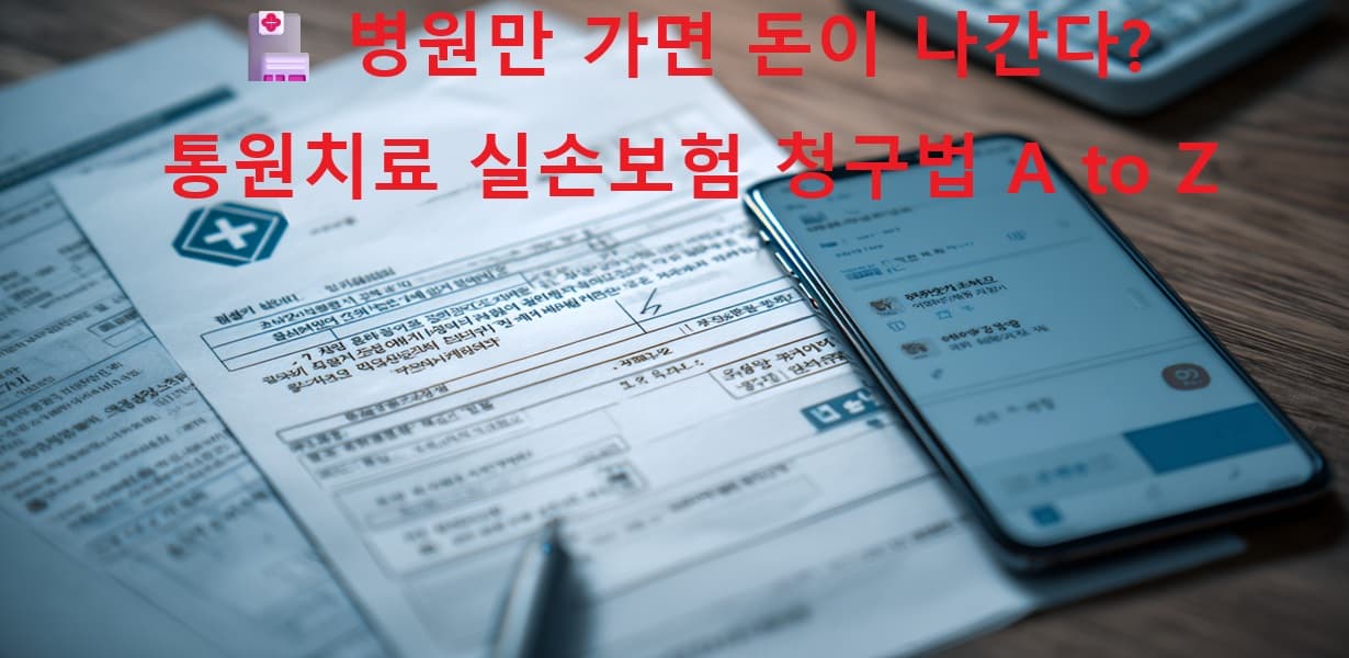 통원치료 보험금 청구를 주제로 한 대표 이미지