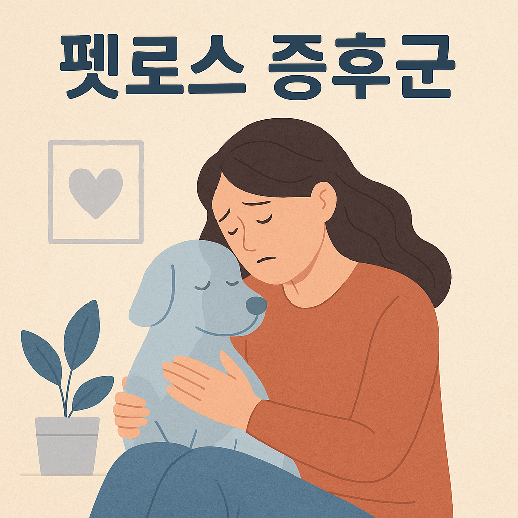 반려동물 이별 후 펫로스 증후군 혼자 극복하는 현실적 방법