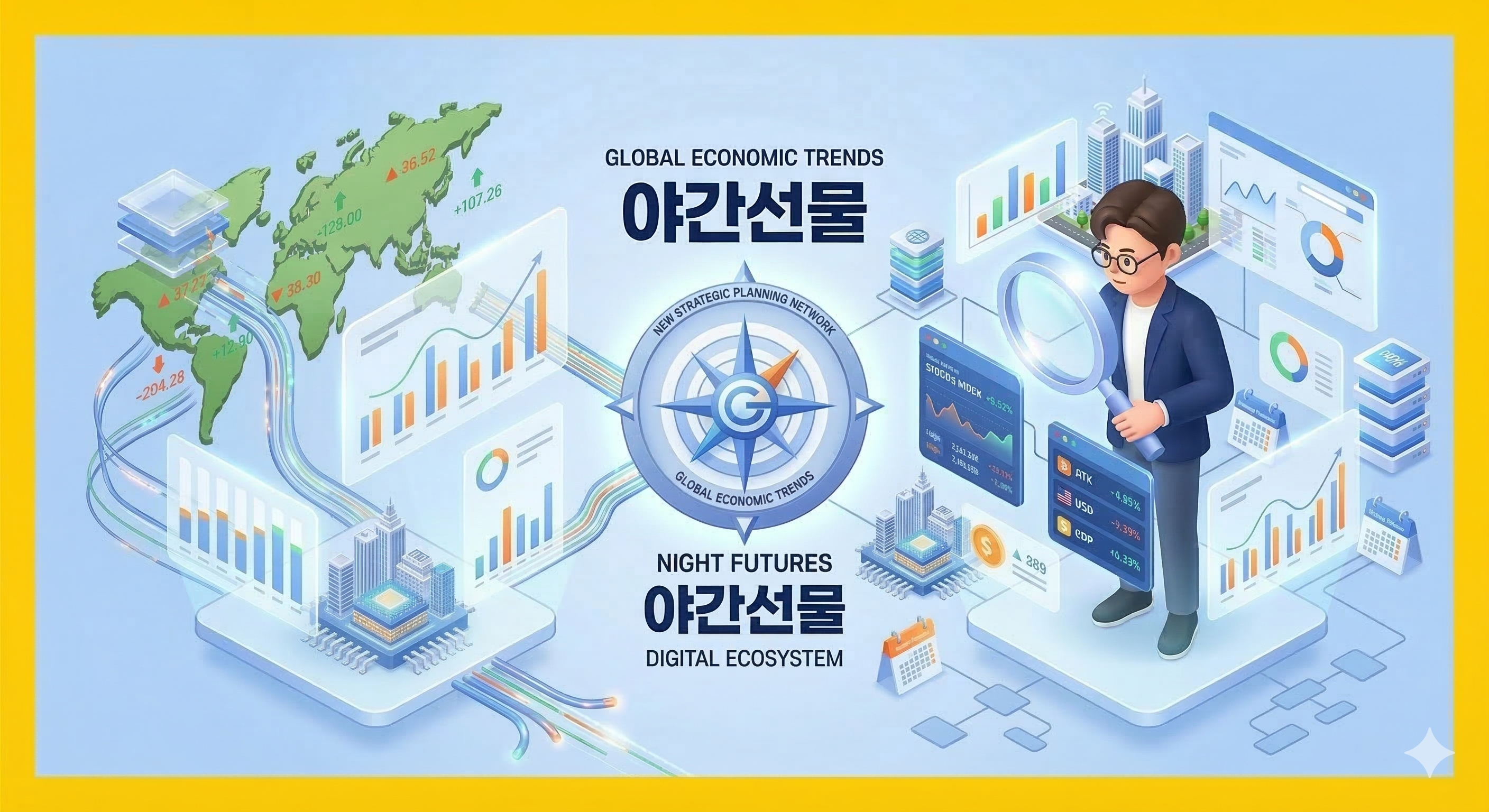 코스피 200 야간선물 실시간 지수 확인하기