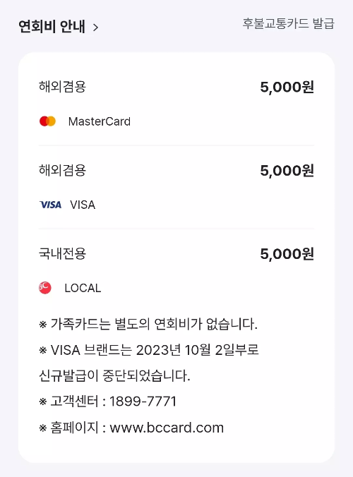 2025년+8월+신용카드+BC바로+신규혜택+대상카드+연회비