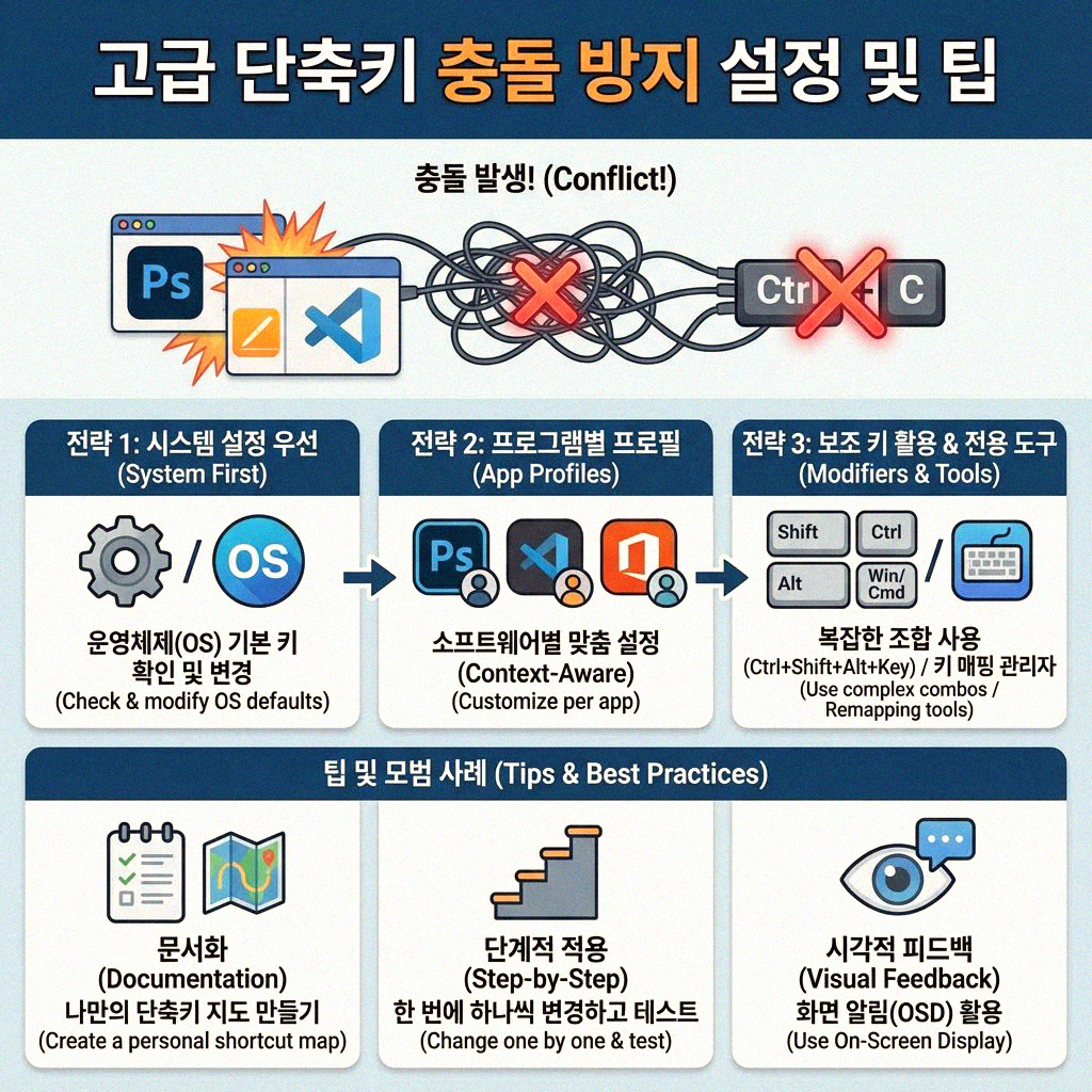윈도우 단축키 충돌 이것만 알면 끝 설정 방법