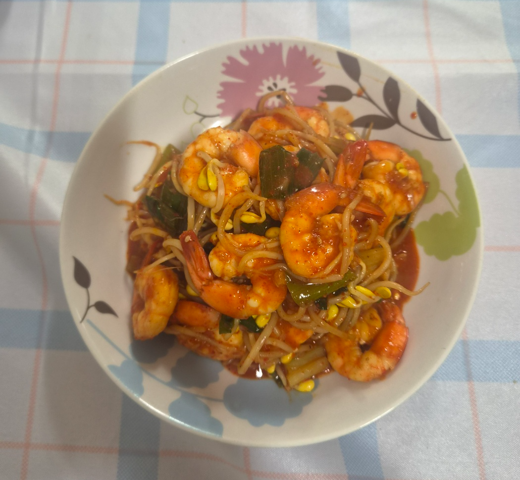 새우콩나물찜