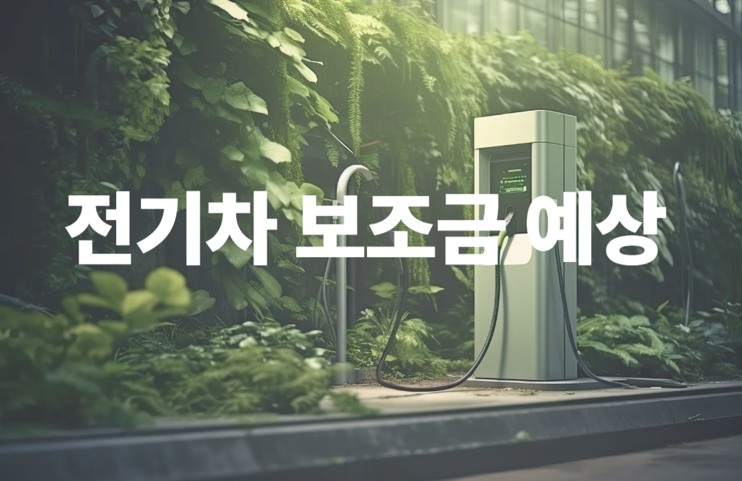 전기차 보조금 예상