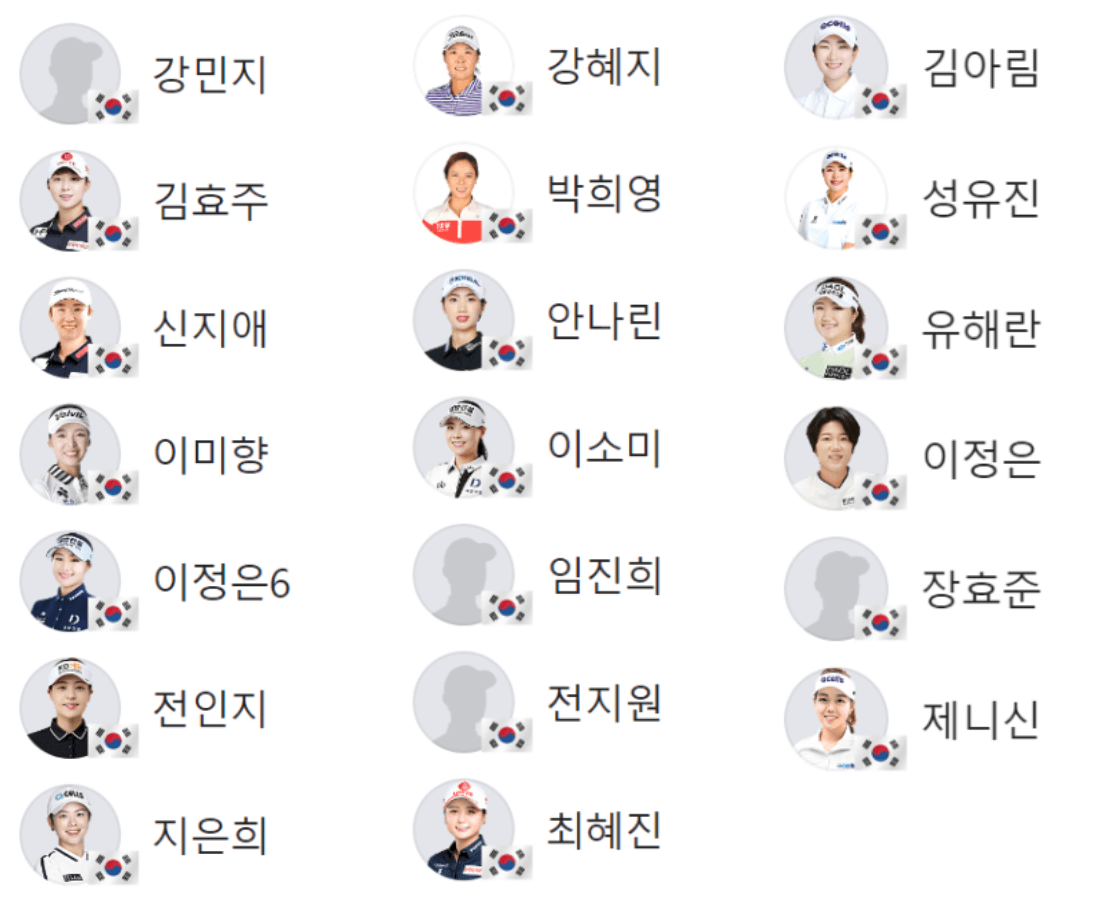 LPGA 투어 퍼힐스 박세리 챔피언십