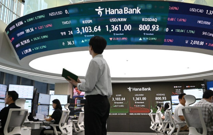 증권시황을 바라보는 사람들