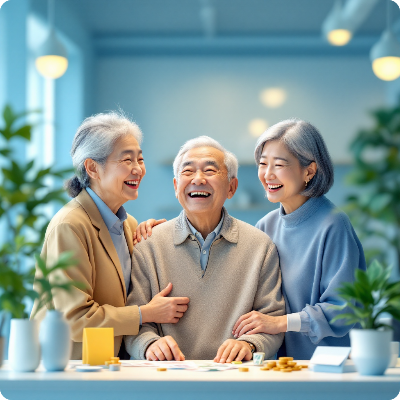 65세 이상 노인 건강지원금 이미지