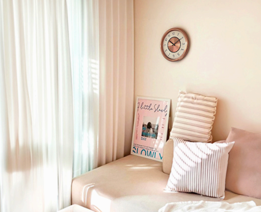 Korean Wall Clock Brand 'Diclo' - High quality Aluminum Clock