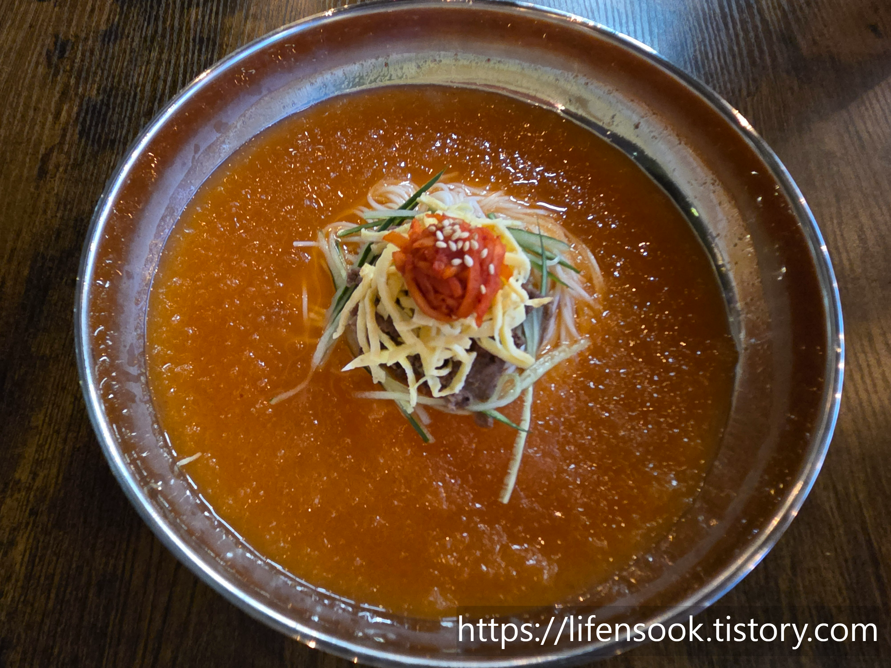 미바베큐 김치국수 2