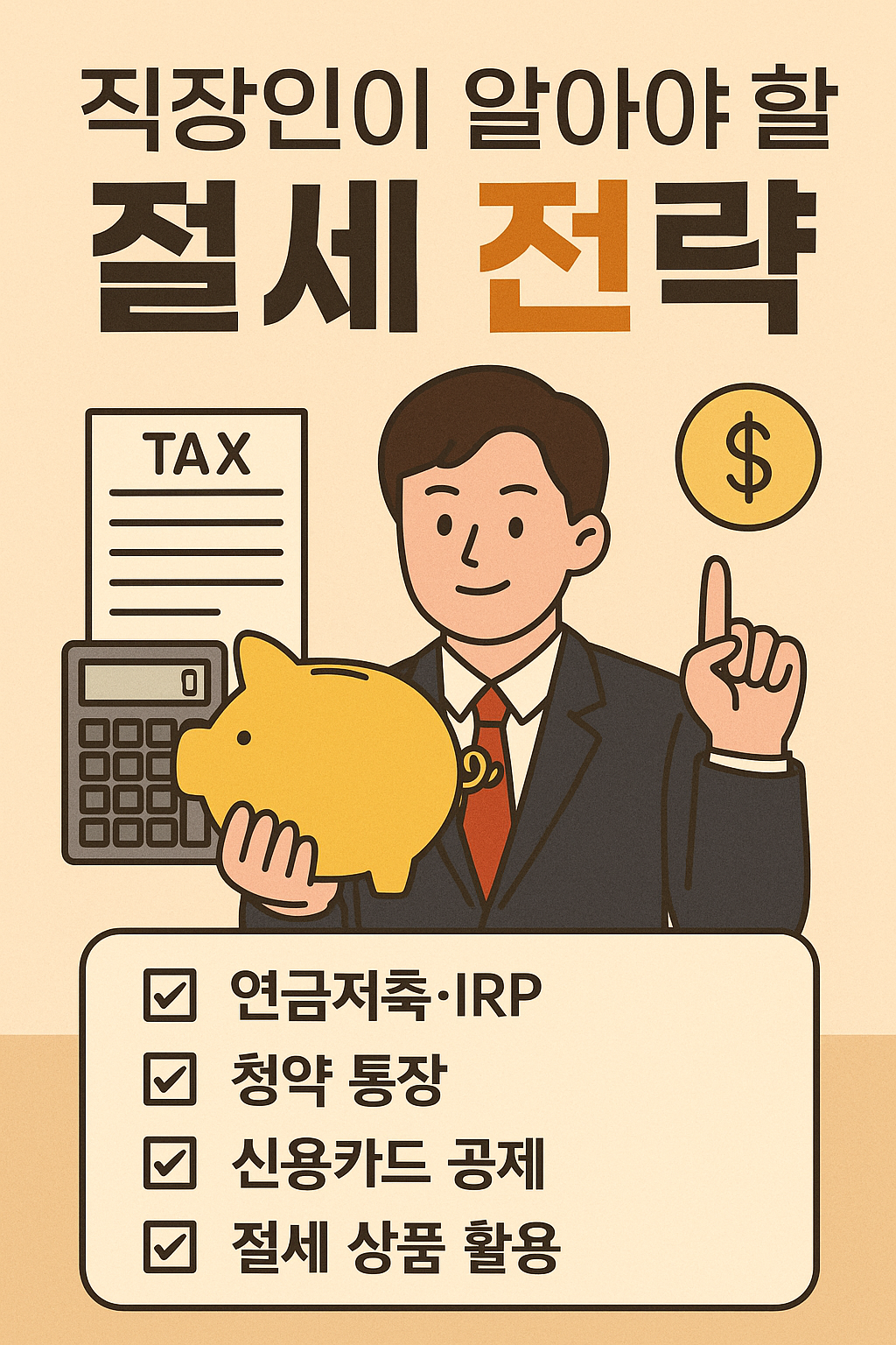 직장인이 알아야 할 절세 전략