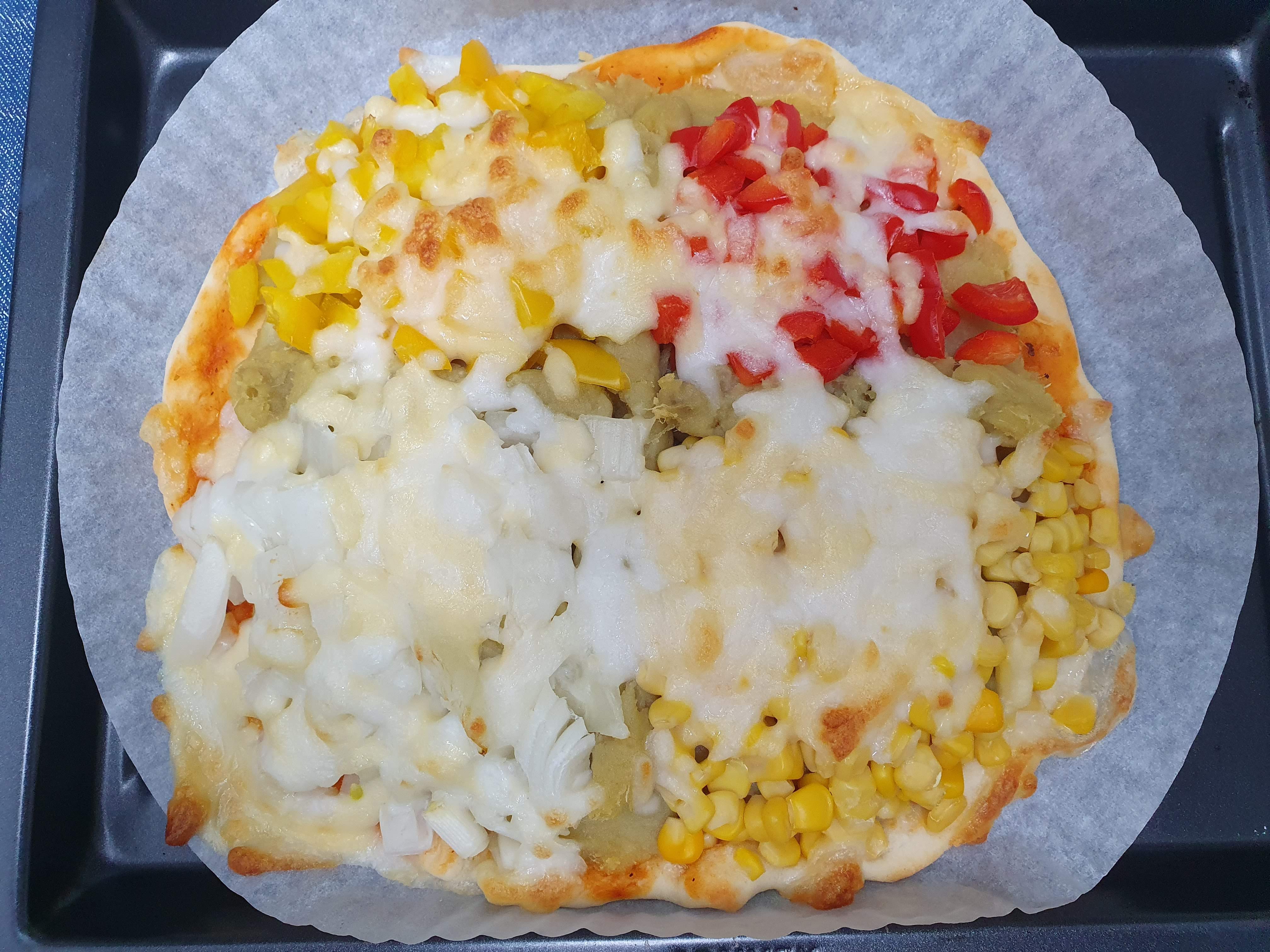 고구마무스 피자만들기