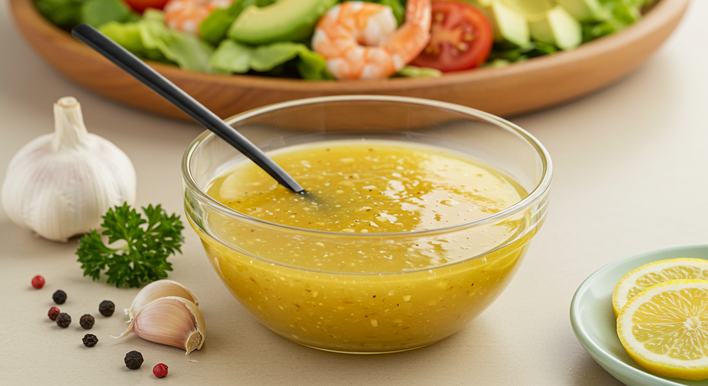 레몬 갈릭 드레싱