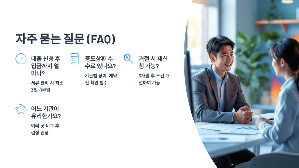 개인회생 대출, 자주 묻는 질문(FAQ)