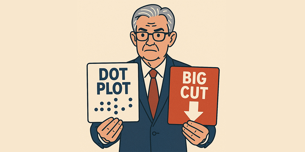 파월 의장이 점도 표 조절과 빅컷 사이에서 고민 중