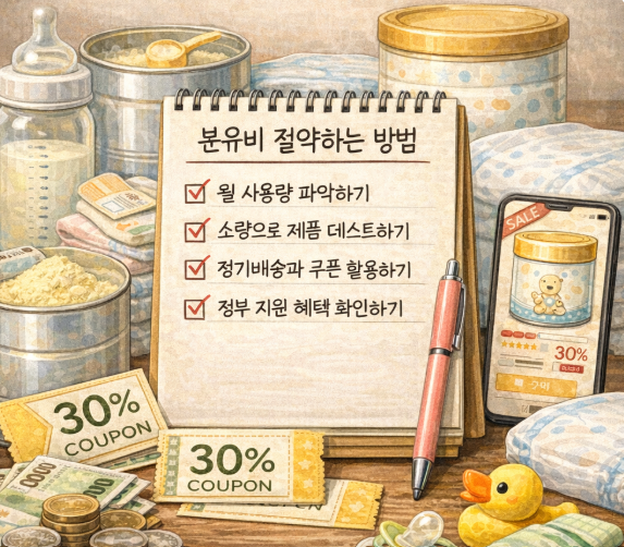 분유비 절약하는 방법과 꼭 알아야 할 현명한 육아 소비 전략