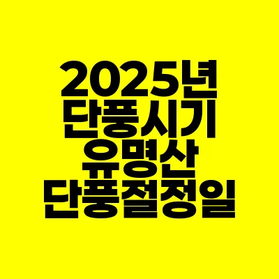 썸네일-2025년-단풍시기-유명산-단풍절정일