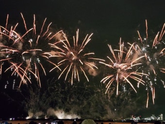 포항 국제불빛축제 불꽃쇼