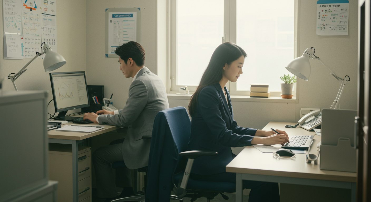 DIY 1인 사무실 인테리어