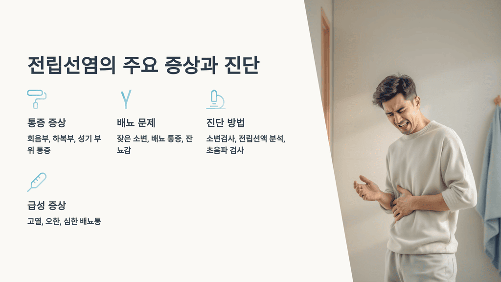 전립선염의 주요 증상과 진단
