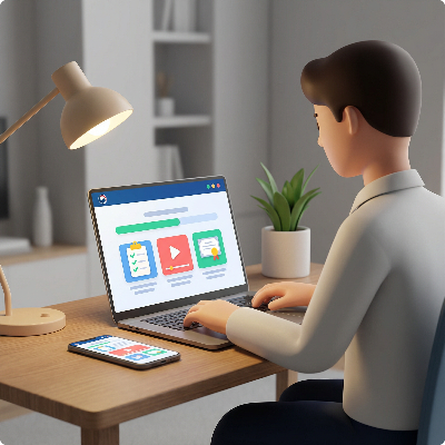 2026 실업급여 수급자격 신청자 온라인 교육 이미지