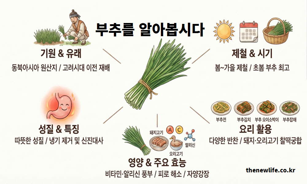 부추 효능 기원 유래