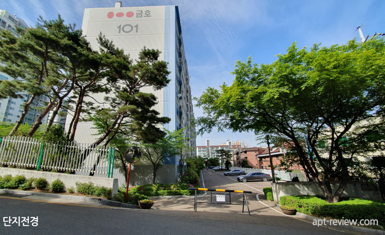 금호베스트빌아파트 단지전경