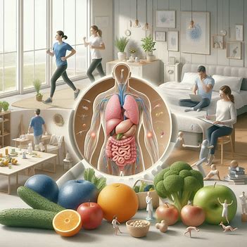 면역력을 서서히 떨어뜨리는 생활습관 관련 이미지