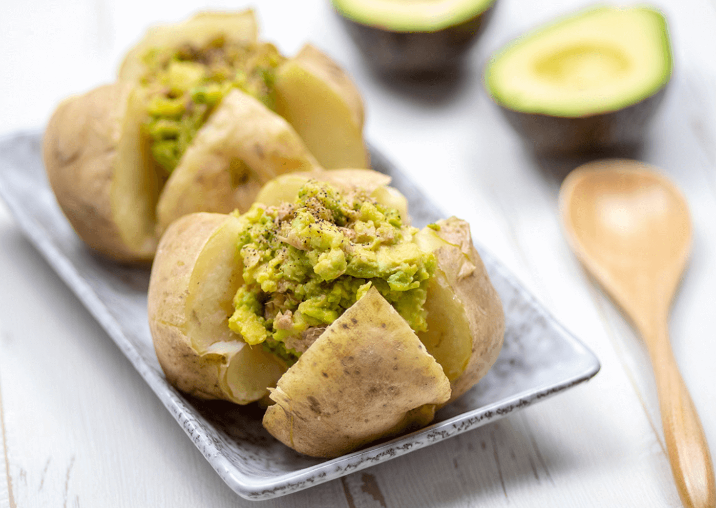 아보카도 맛있게 먹는방법 - 아보카도 감자 참치요리