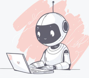 노트북 하는 챗봇 이미지